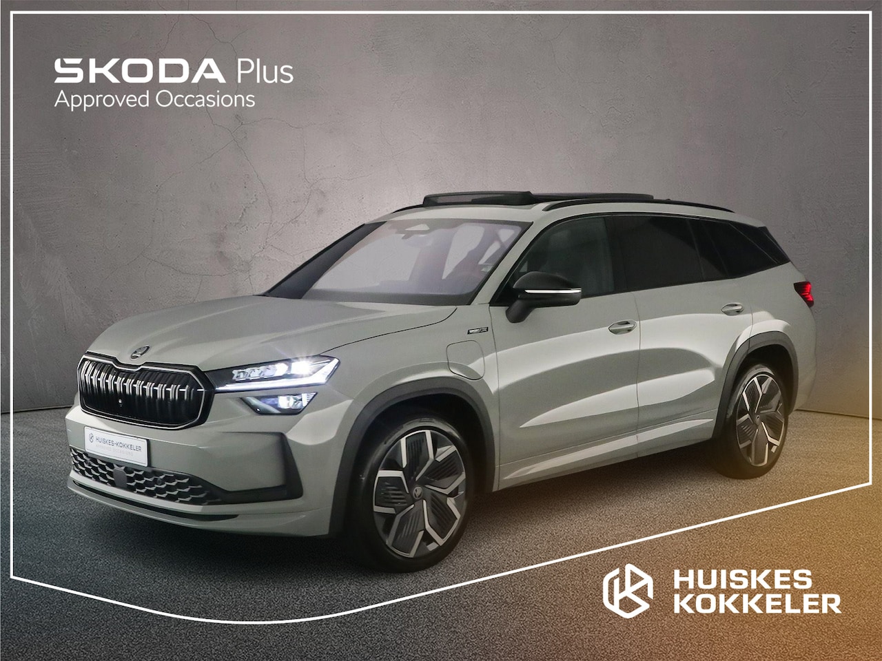 Skoda Kodiaq - Sportline Business 1.5 TSI PHEV 204pk DSG Automaat Trekhaak, Panoramadak, Adaptive cruise - AutoWereld.nl