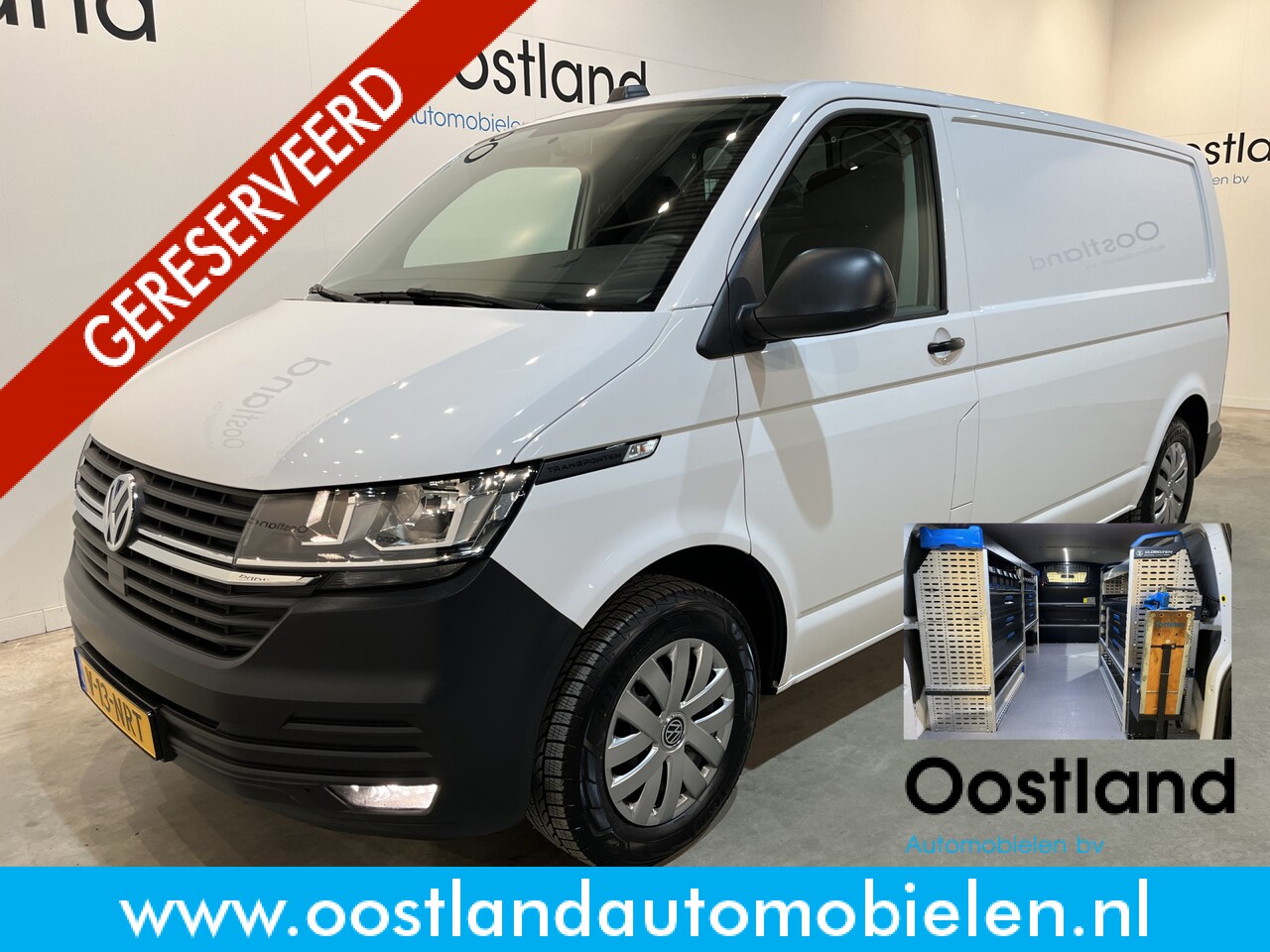 Volkswagen Transporter - 2.0 TDI L2H1 4Motion 150 PK Automaat / Euro 6 / Servicebus / Sortimo Inrichting / Airco / - AutoWereld.nl