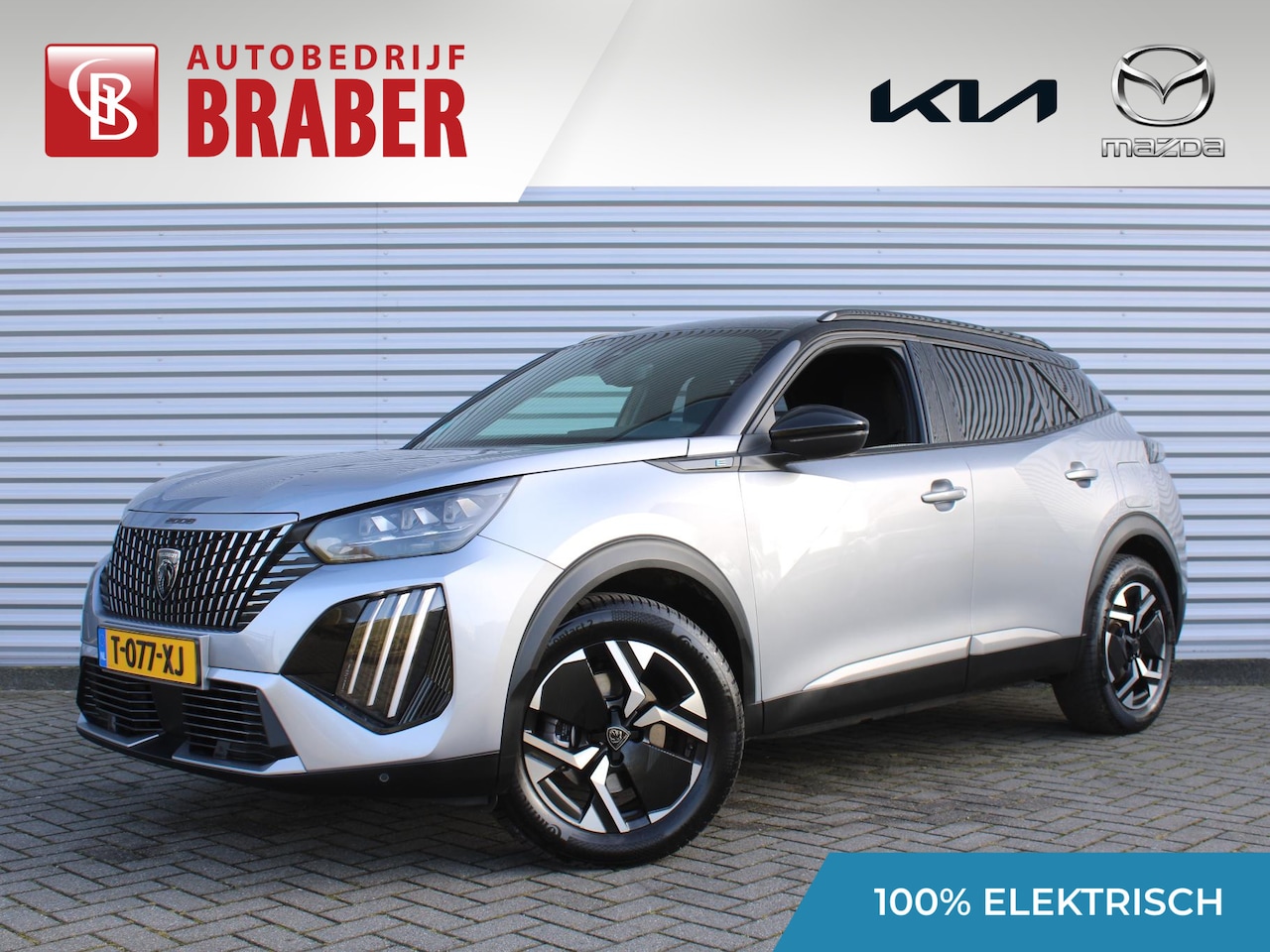 Peugeot e-2008 - EV GT 54 kWh | Trekhaak | Stoelverwarming + massage | Camera | Cruise adapt. | Elektr. sto - AutoWereld.nl