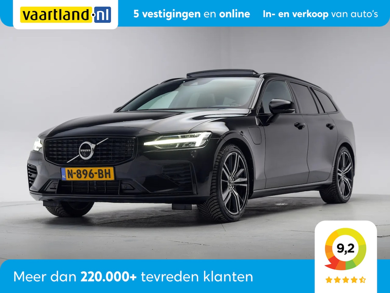 Volvo V60 - 2.0 T6 Recharge AWD R-Design [ Panorama Harma/Kardon Stoel-en stuurverwarming ] - AutoWereld.nl