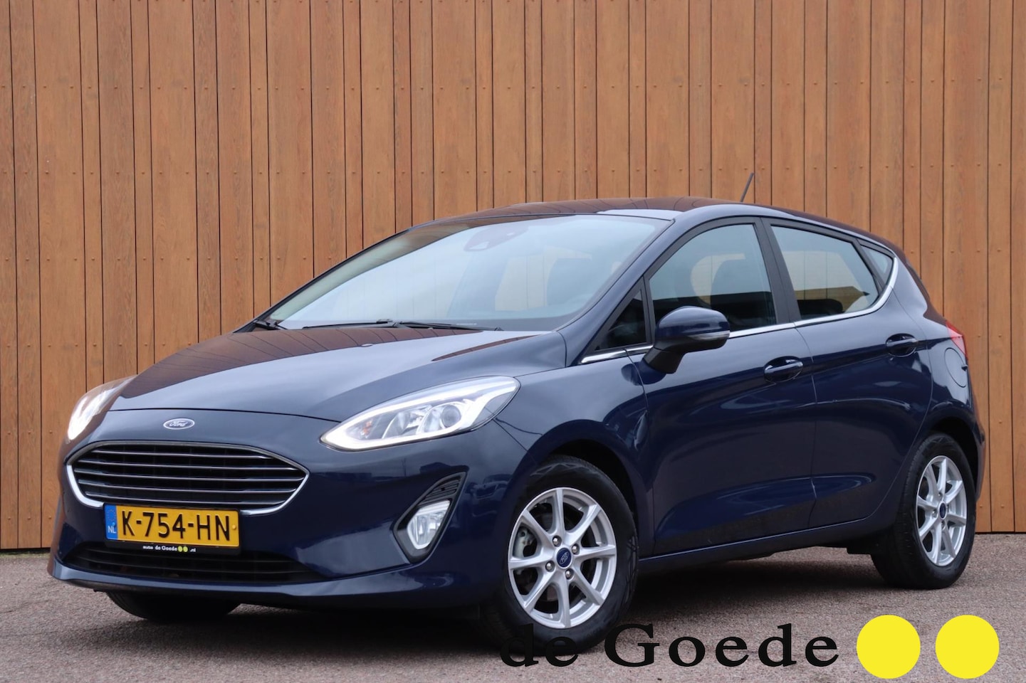 Ford Fiesta - 1.0 EcoBoost Titanium org. NL-auto navigatie pdc - AutoWereld.nl