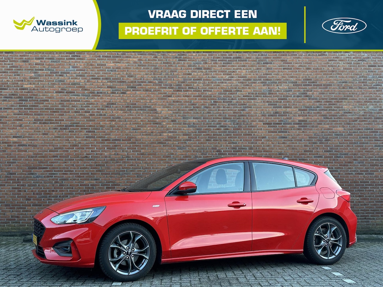 Ford Focus - 1.0 EcoBoost 125pk ST-Line Business I Glazen Schuif/kanteldak I Winterpack I Parkeersensor - AutoWereld.nl