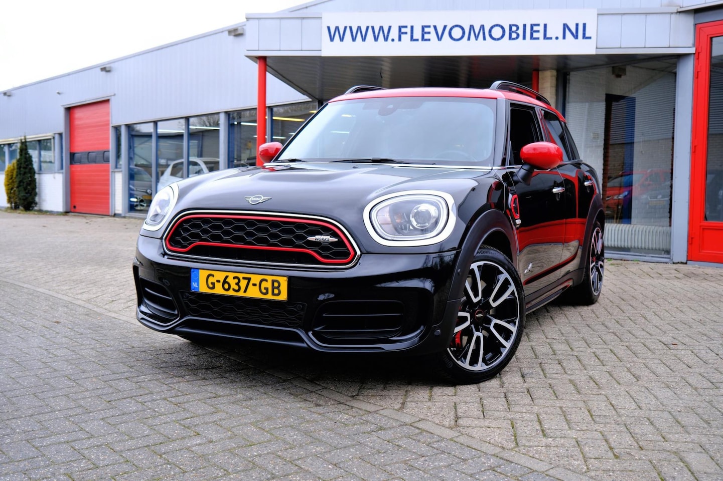 MINI Countryman - 2.0 306pk John Cooper Works ALL4 Chili Aut. Pano|Leder|HUD|HarmanKardon|Cam|Enz! - AutoWereld.nl