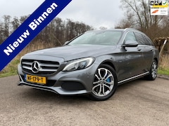 Mercedes-Benz C-klasse Estate - 350 e Lease Edition Plus 17inch Cruise Control Leder Clima Navi Stoelverwarming NAP