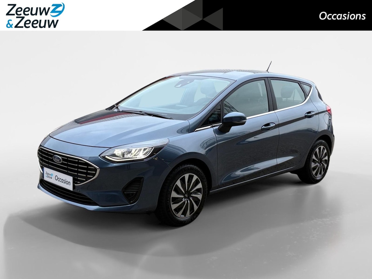 Ford Fiesta - 1.0 EcoBoost Hybrid Titanium | Cruise Control | Parkeersensoren Voor en Achter | Apple/And - AutoWereld.nl