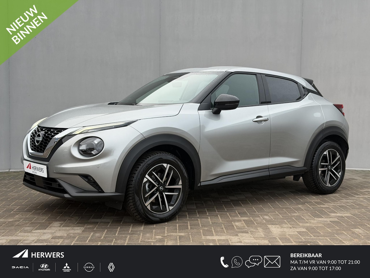 Nissan Juke - 1.0 DIG-T N-Connecta DCT Automaat / Fabrieksgarantie tot 03-2028 / Navigatie / Camera / St - AutoWereld.nl