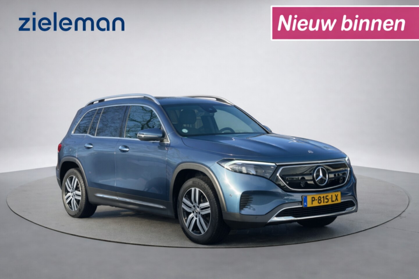 Mercedes-Benz EQB - 250 Luxury Line 7 persoons 67 kWh - Widescreen, Leer, Camera, SOH 95% - AutoWereld.nl