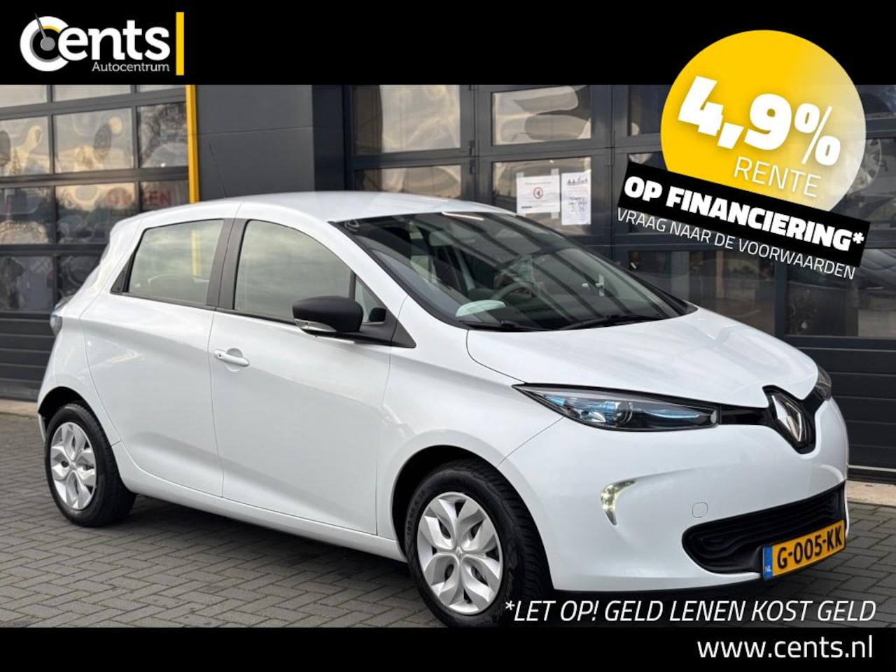 Renault Zoe - R90 Life 41 kWh KOOP BATTERIJ NAVI AIRCO - AutoWereld.nl