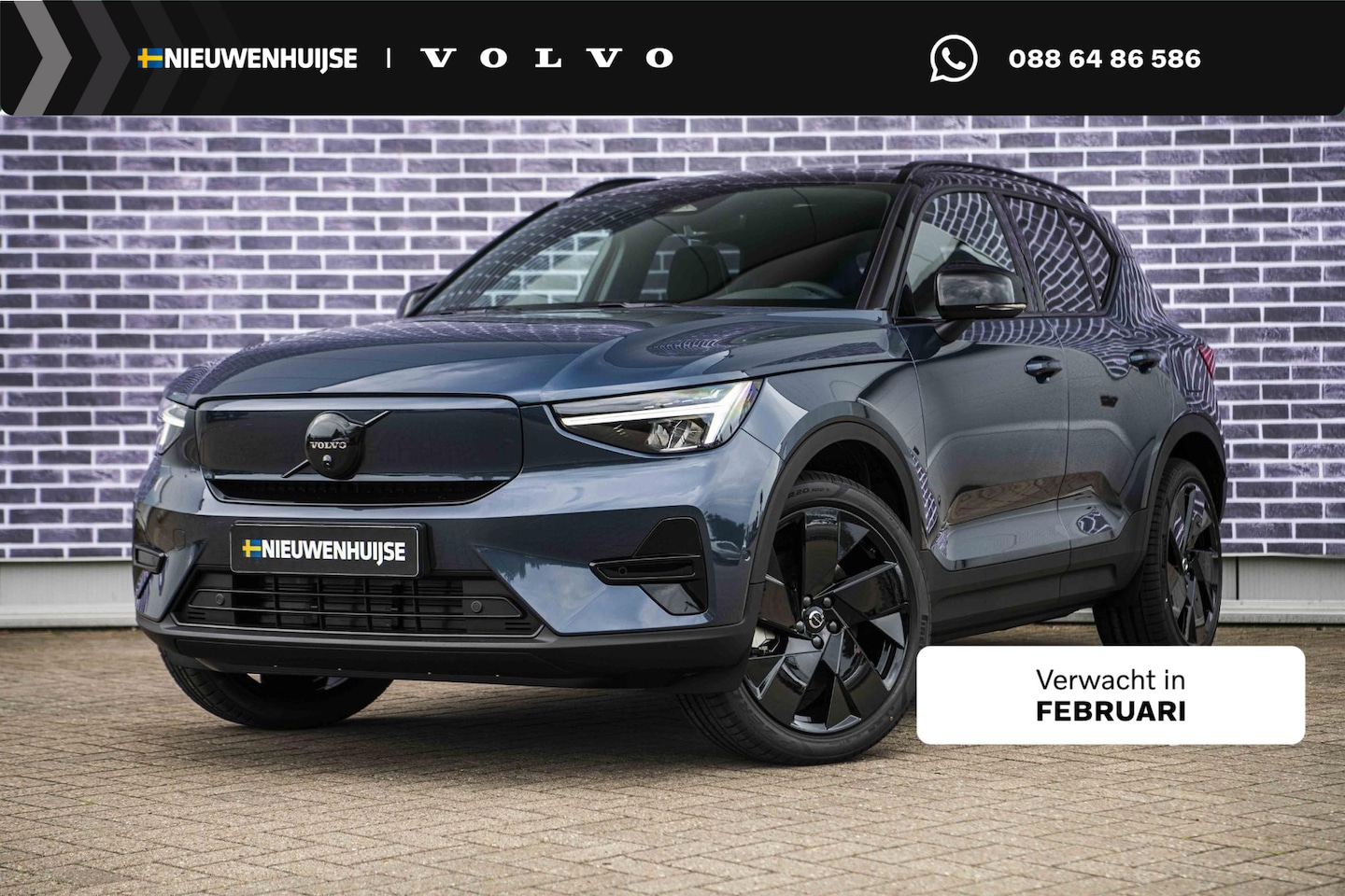 Volvo EX40 - Single Motor Extended Range Ultra Black Edition | Europa | Harman Kardon audio | 20" | Sch - AutoWereld.nl