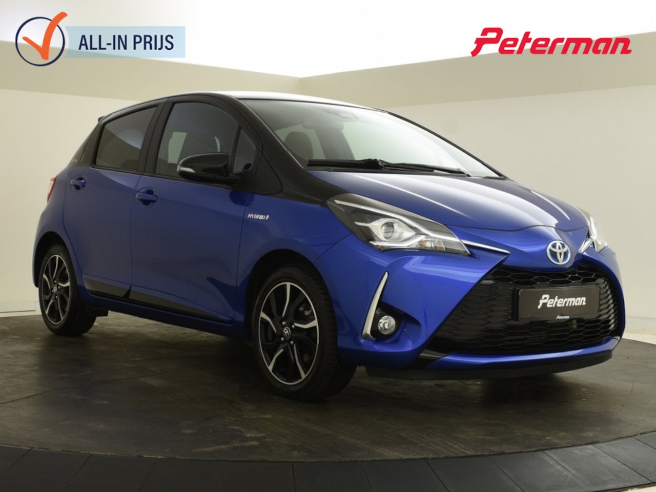 Toyota Yaris - 1.5 Hybrid Bi-Tone | Navigatie | Keyless | Stoelverwarming - AutoWereld.nl