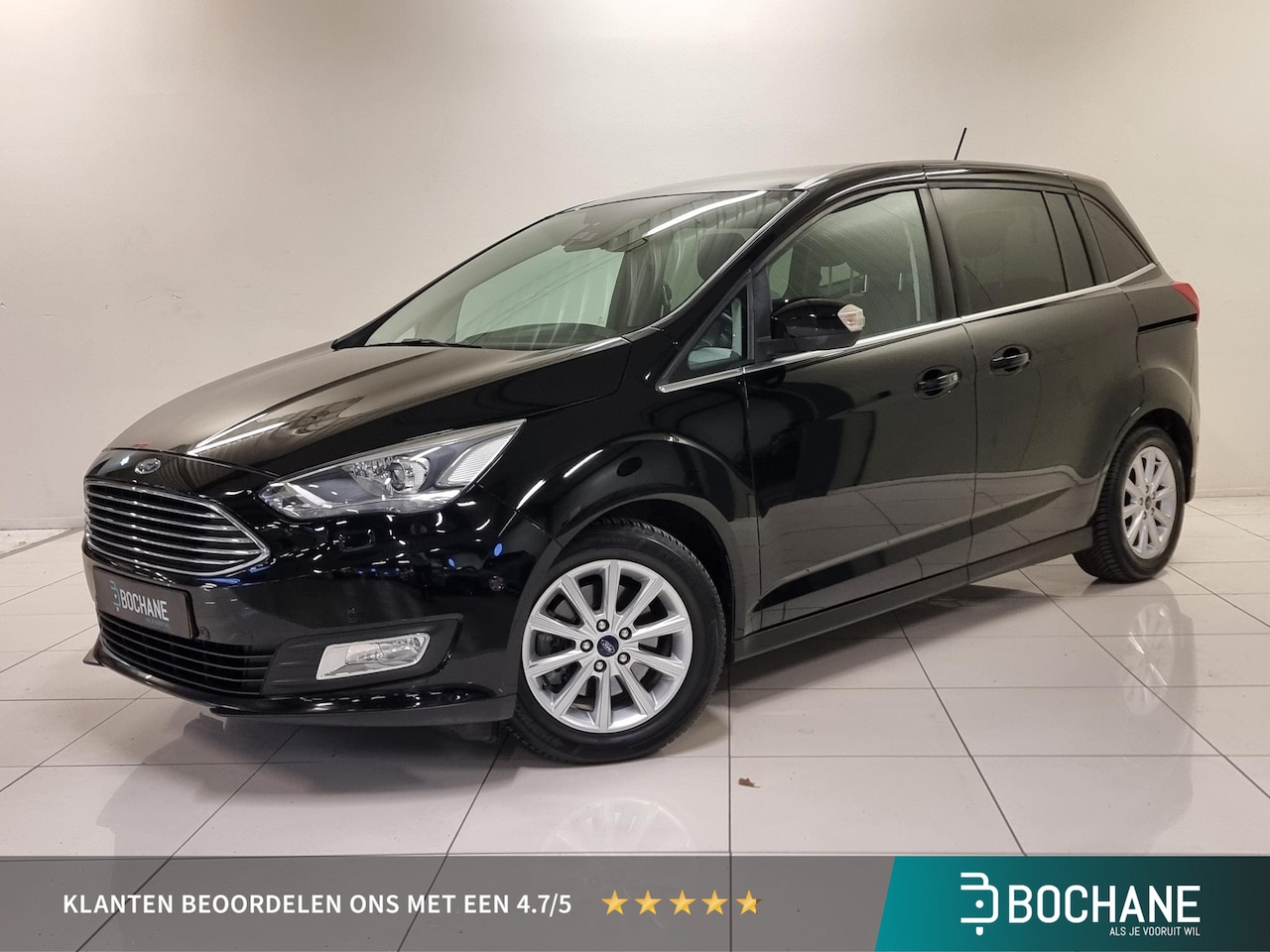 Ford Grand C-Max - 1.0 Titanium 7p. | Navigatie | Achteruitrijcamera | Climate Control | - AutoWereld.nl