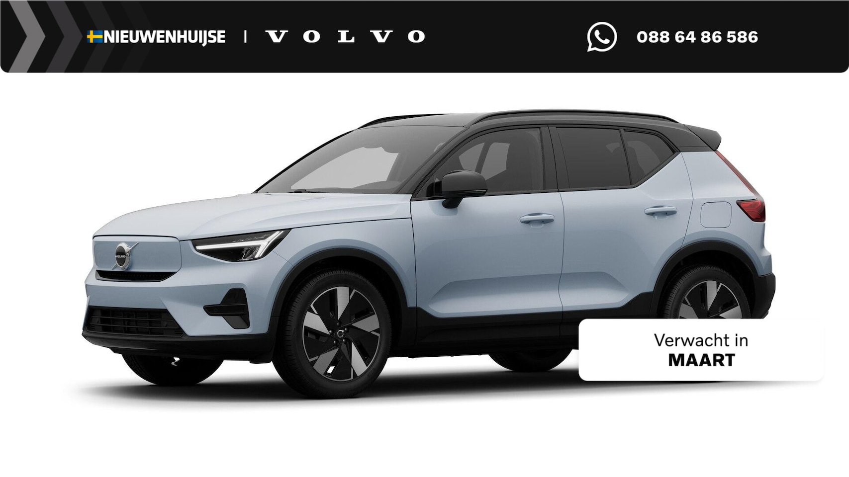 Volvo EX40 - Single Motor Plus Europa 70 kWh | Adaptive Cruise Control | BLIS | Harman / Kardon | Stoel - AutoWereld.nl