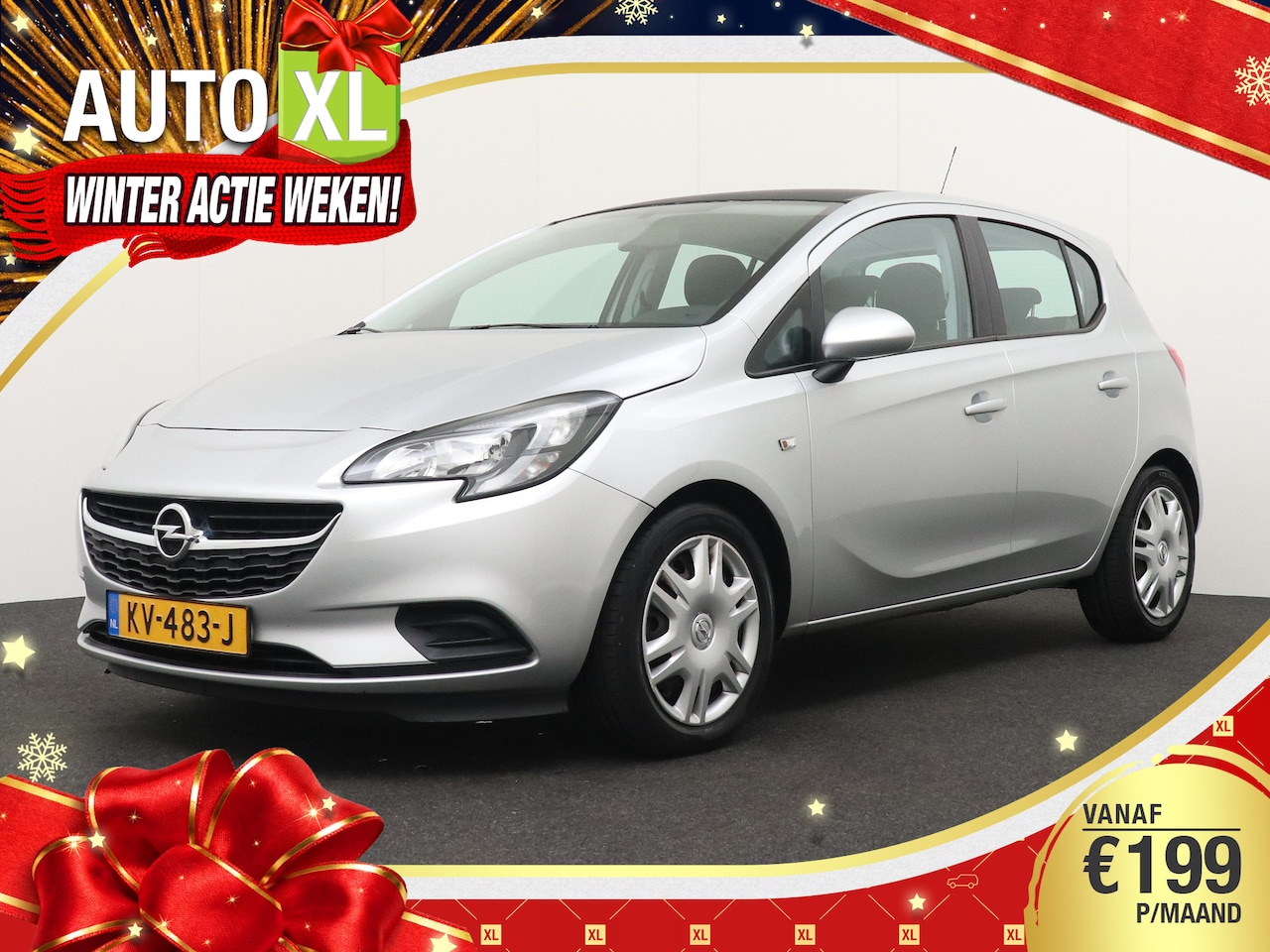 Opel Corsa - 1.0 Turbo 90 PK Edition+ Airco Bluetooth 5-DRS - AutoWereld.nl