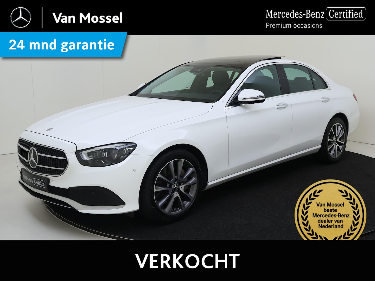 Mercedes-Benz E-klasse - 300 e Business Solution Luxury / Stoelverwarming / 360Graden-Camera / Panorama-schuifdak - AutoWereld.nl