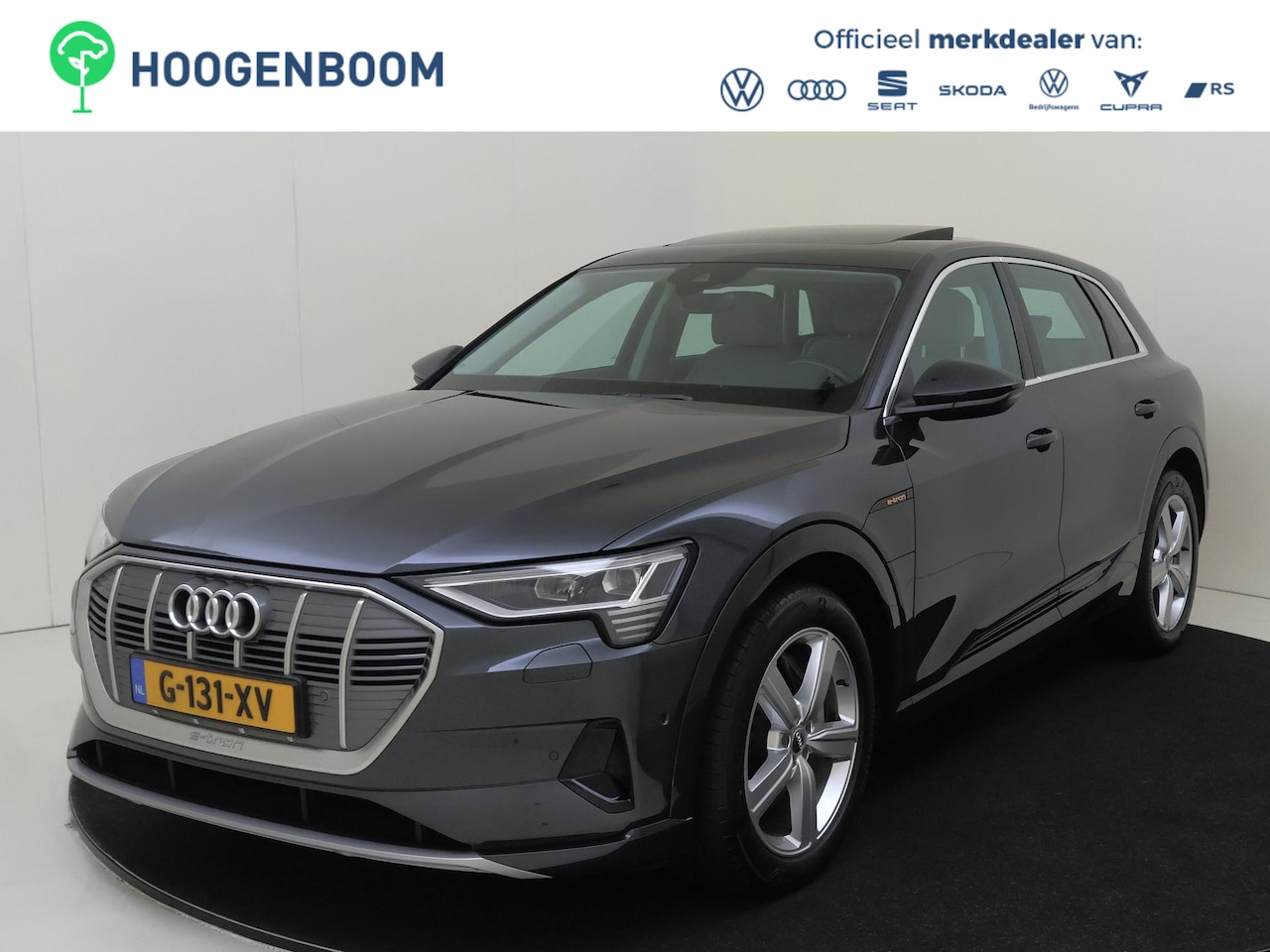 Audi e-tron - e-tron 55 quattro advanced 95 kWh | SOH 100%| Panoramadak | Achteruitrijcamera | Adaptieve - AutoWereld.nl