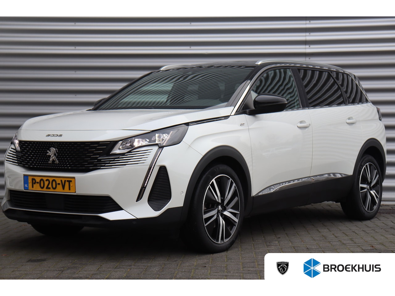 Peugeot 5008 - 1.6 PURETECH 180PK 7-ZITS GT PACK AUTOMAAT / NAVI / LEDER / CLIMA / FULL-LED / 19" LMV / C - AutoWereld.nl