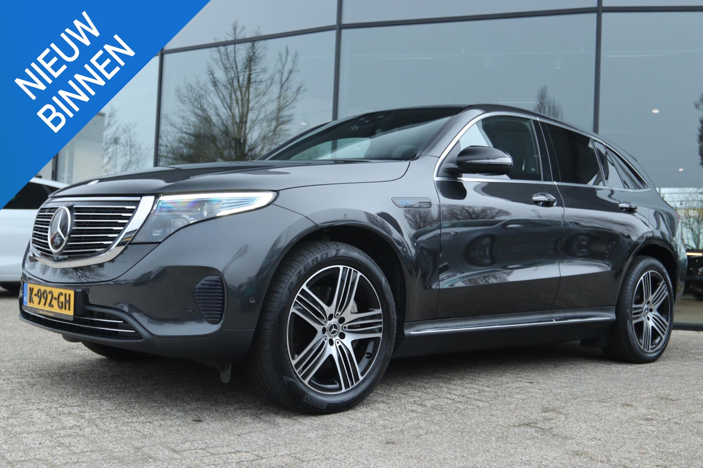 Mercedes-Benz EQC - 400 4MATIC BUSINES SOLUTION LUXURY 80KWH SOH 95% | ORIG. NL | LED | LEDER | ACC | KEY-LESS - AutoWereld.nl