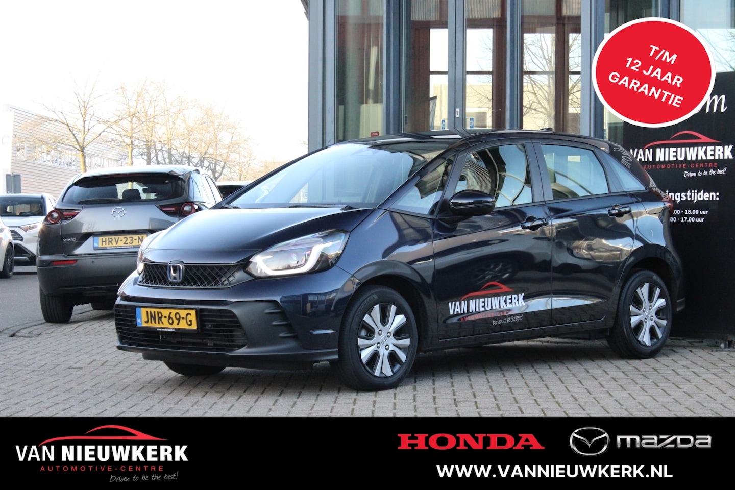 Honda Jazz - 1.5 i-MMD 122pk Hybrid Automaat Elegance | Adaptieve Cruise | Stoelverwarming | Carplay | - AutoWereld.nl