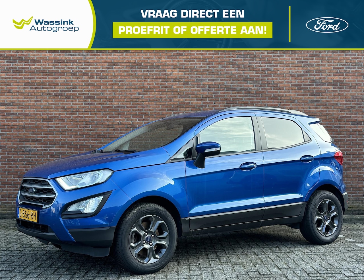 Ford EcoSport - 1.0 EcoBoost 125pk Trend Ultimate | Airconditioning | Parkeersensoren | Navigatie | - AutoWereld.nl