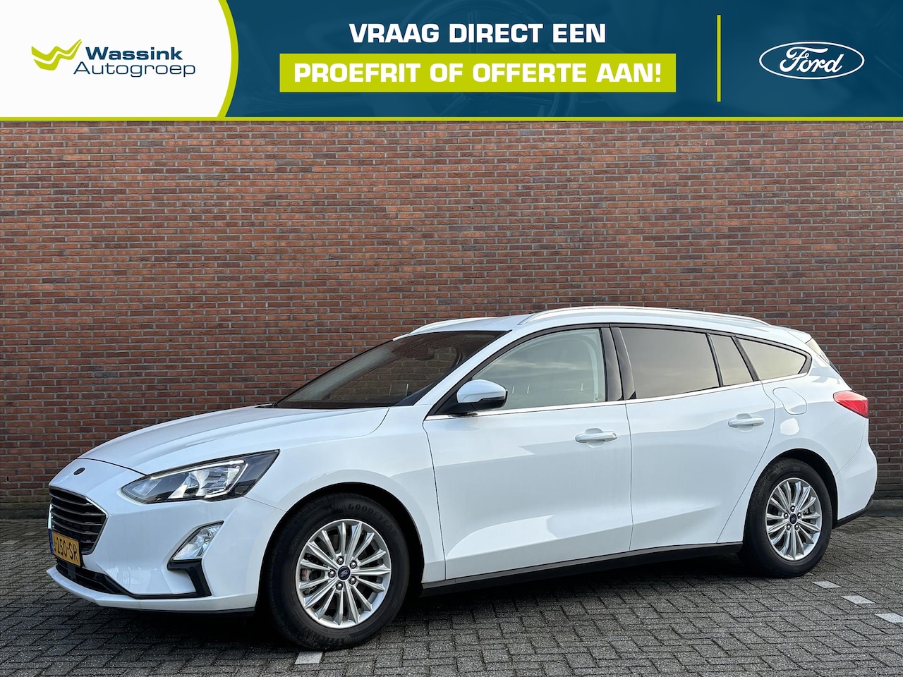 Ford Focus Wagon - 1.0 Hybrid Automaat 125pk Titanium X Business | Head up display | Navigatie | Stoel en stu - AutoWereld.nl