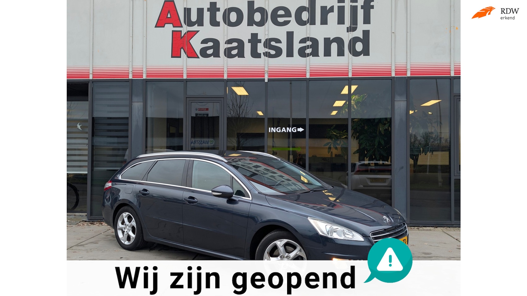 Peugeot 508 SW - 1.6 16V Blue Lease Executive - Pano - Cruise - - AutoWereld.nl