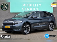 Skoda Enyaq iV - 80 SOH89% Leder Trekhaak CarPlay LED Comfprt & Assis Pakket 21"