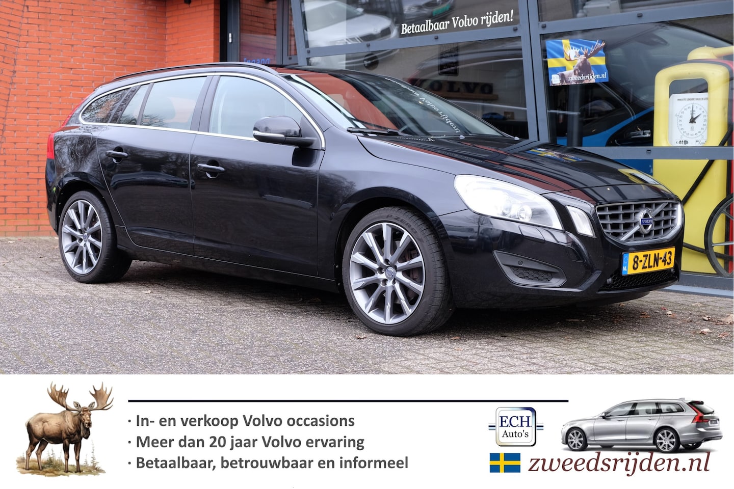 Volvo V60 - 2.0 T5 240 pk Aut. Xenon, Stoelverwarming, 18 inch - AutoWereld.nl