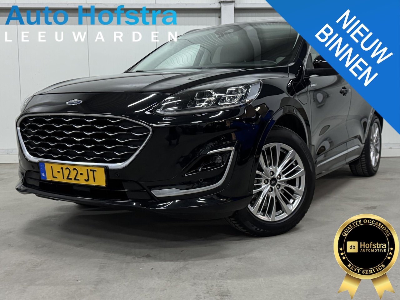Ford Kuga - 2.5 PHEV Vignale DIGI-DASH PANO KEY-LESS LEER BOSE CAMERA ETC... - AutoWereld.nl