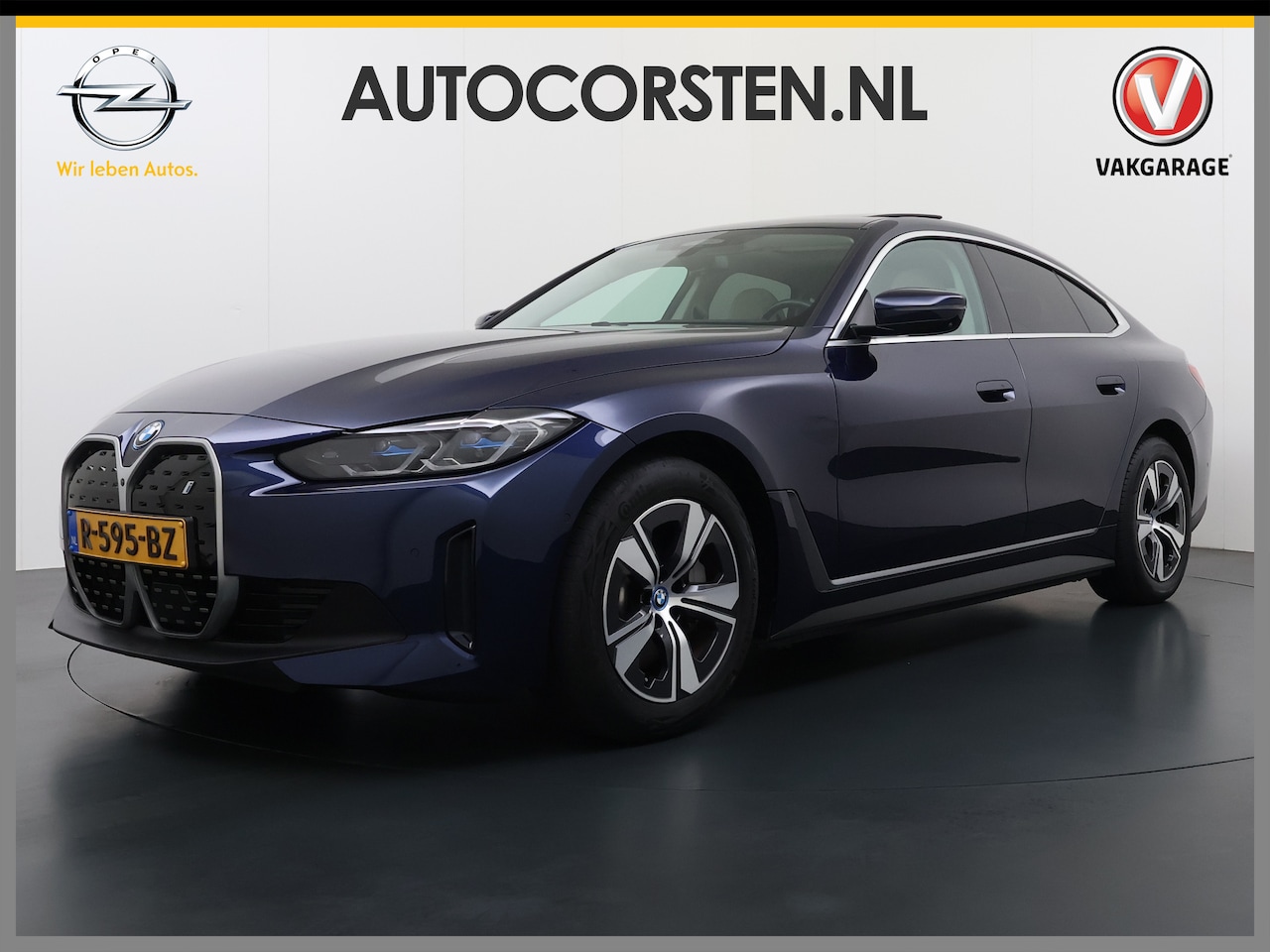 BMW i4 - eDrive40 340pk High Executive 84 kWh SOH 99% Pano-Dak/Hefdak SportSt+Leer+(Stuur+)Verwarmd - AutoWereld.nl
