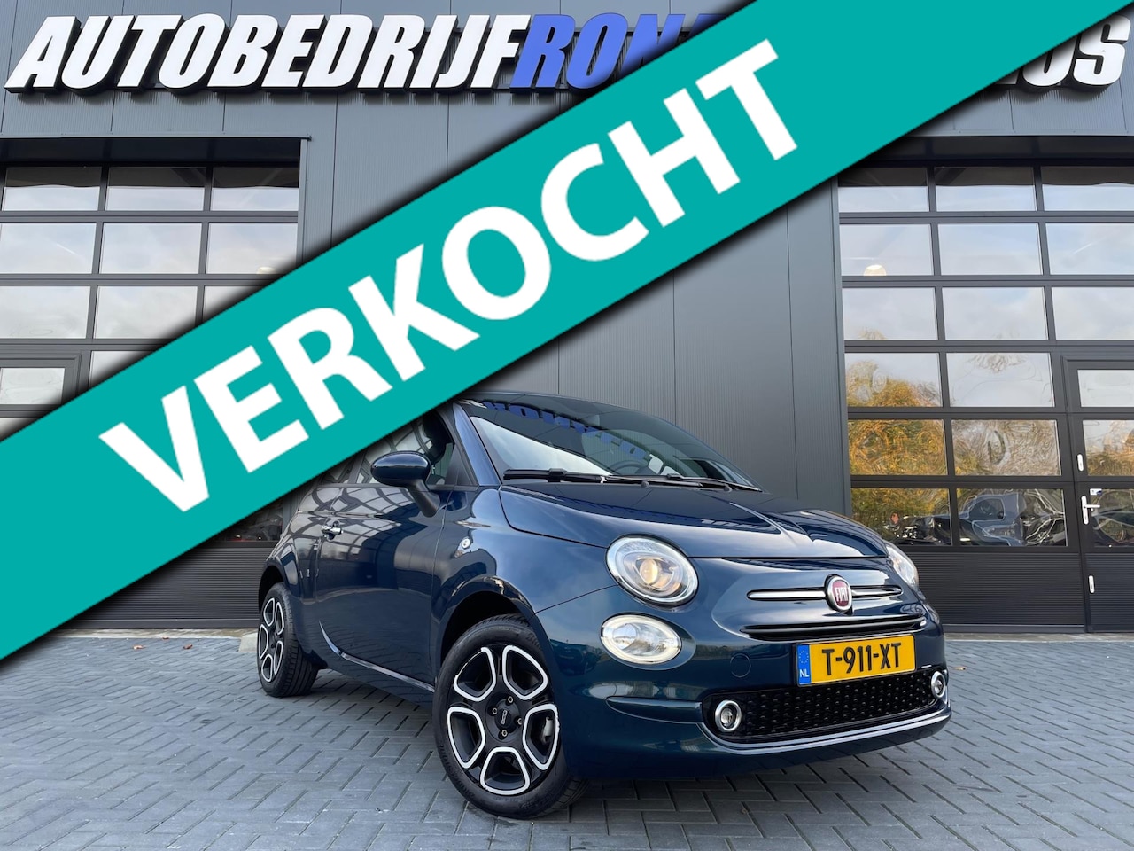 Fiat 500 - 1.0 Hybrid Club NL.Auto/Apple Carplay/Cruise-control/Climatronic/16Inch/Parkeersensoren/1S - AutoWereld.nl