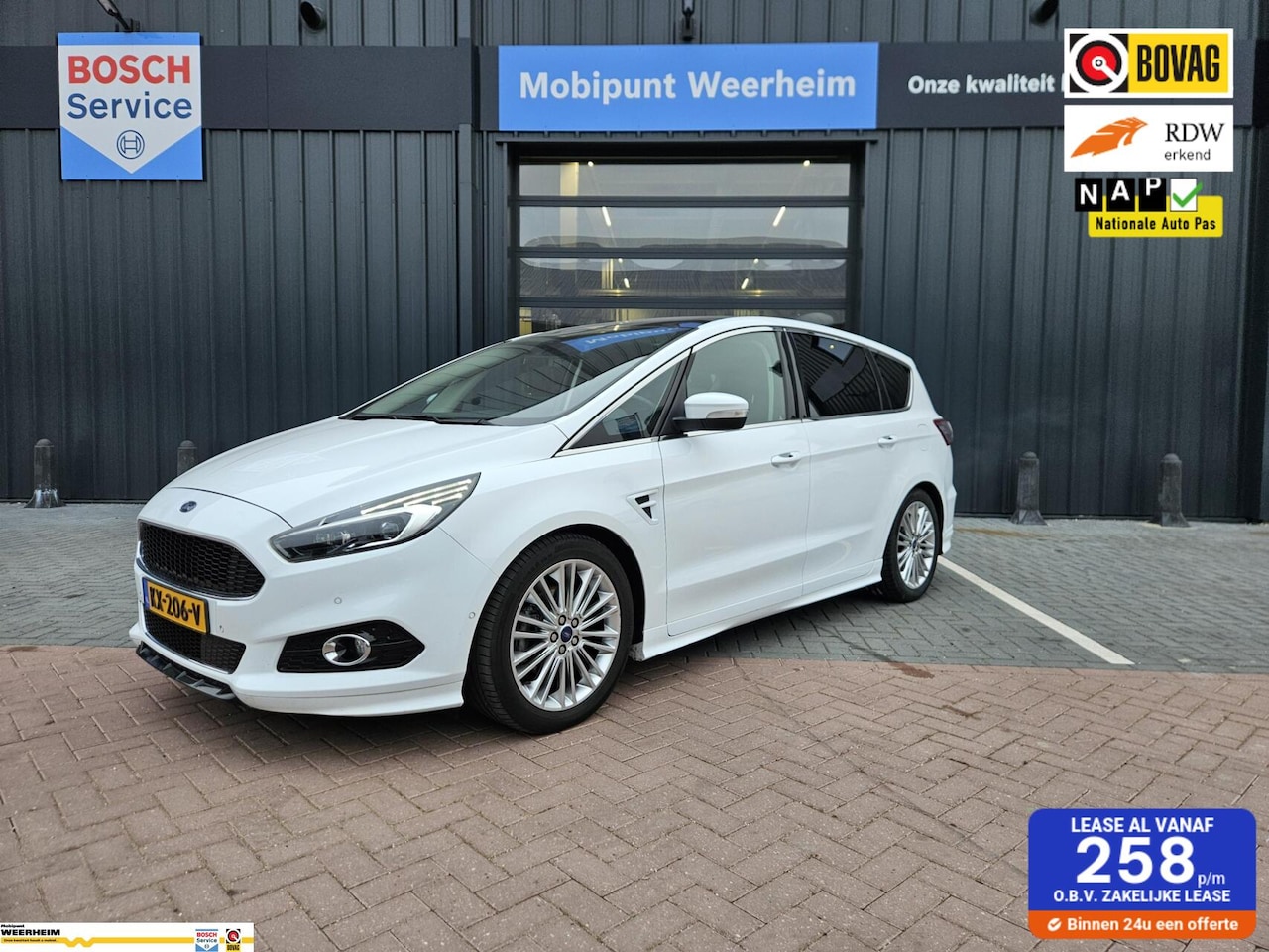 Ford S-Max - 1.5 Titanium 7p. TOP-uitvoering! - AutoWereld.nl