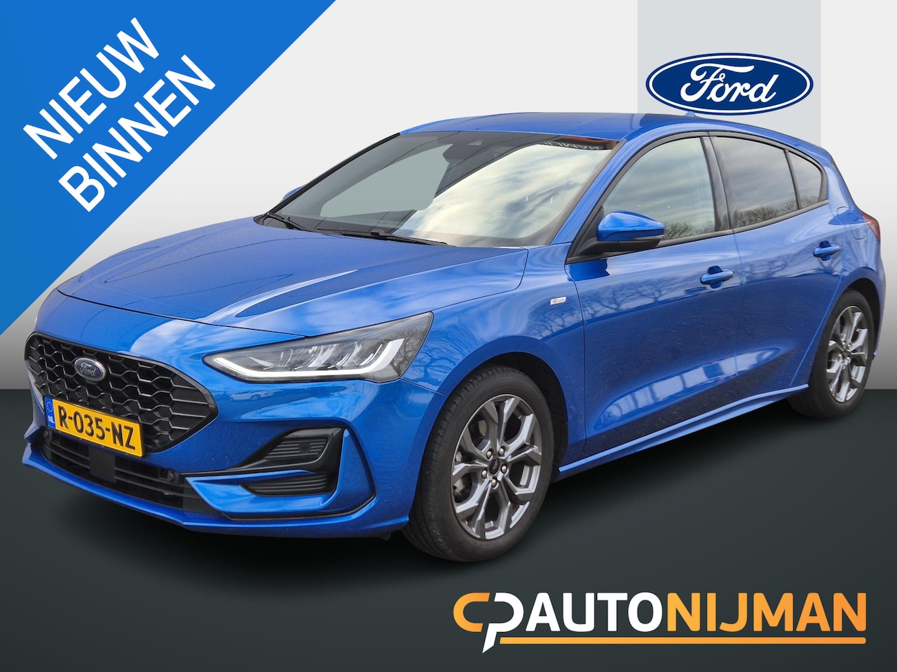 Ford Focus - 1.0 EcoBoost Hybrid ST Line /Winterpack/AGR stoel/B&O geluid - AutoWereld.nl