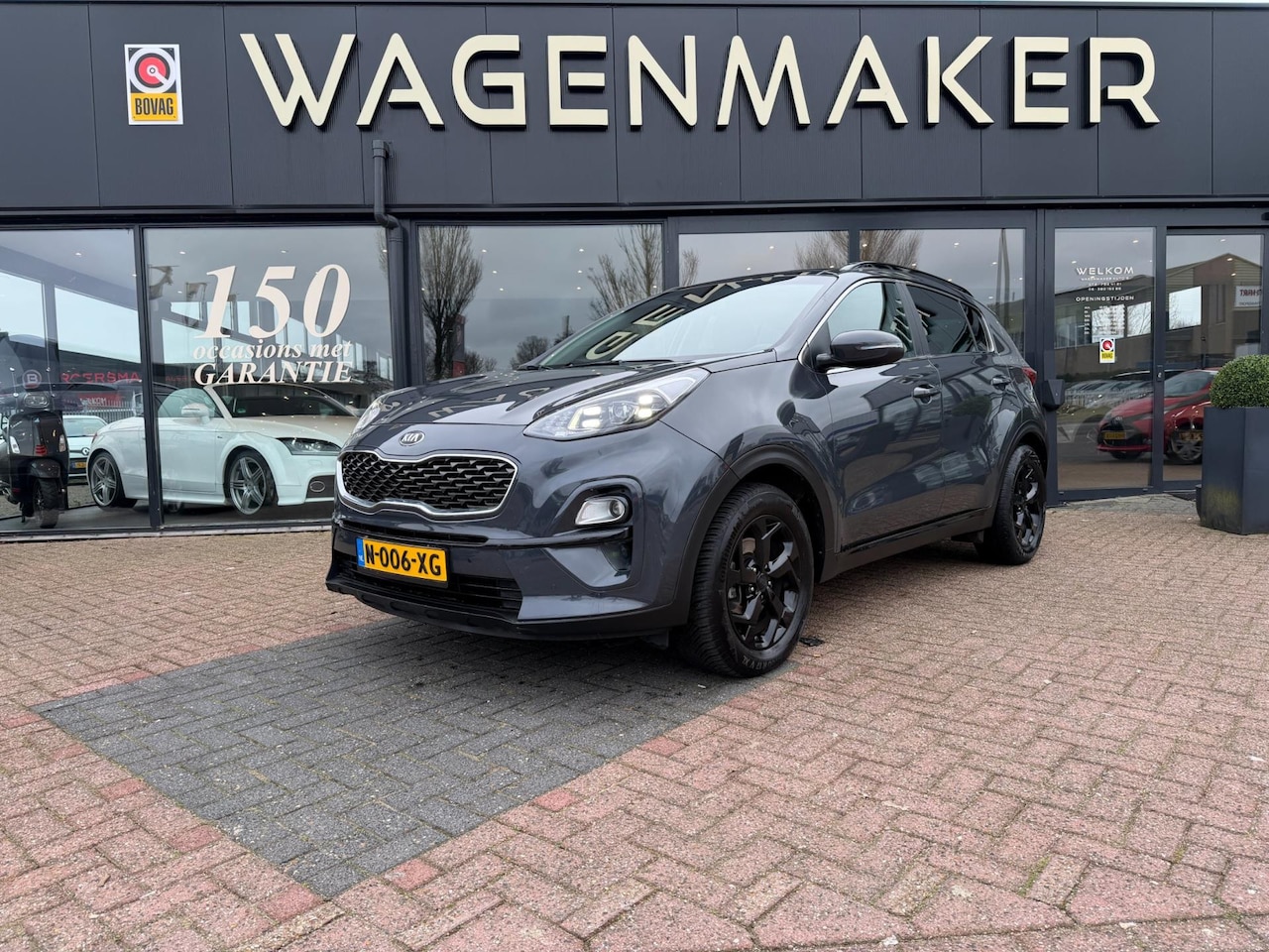 Kia Sportage - 1.6 T-GDI Black Edition AUT|Cruise|NAVI|CAM - AutoWereld.nl