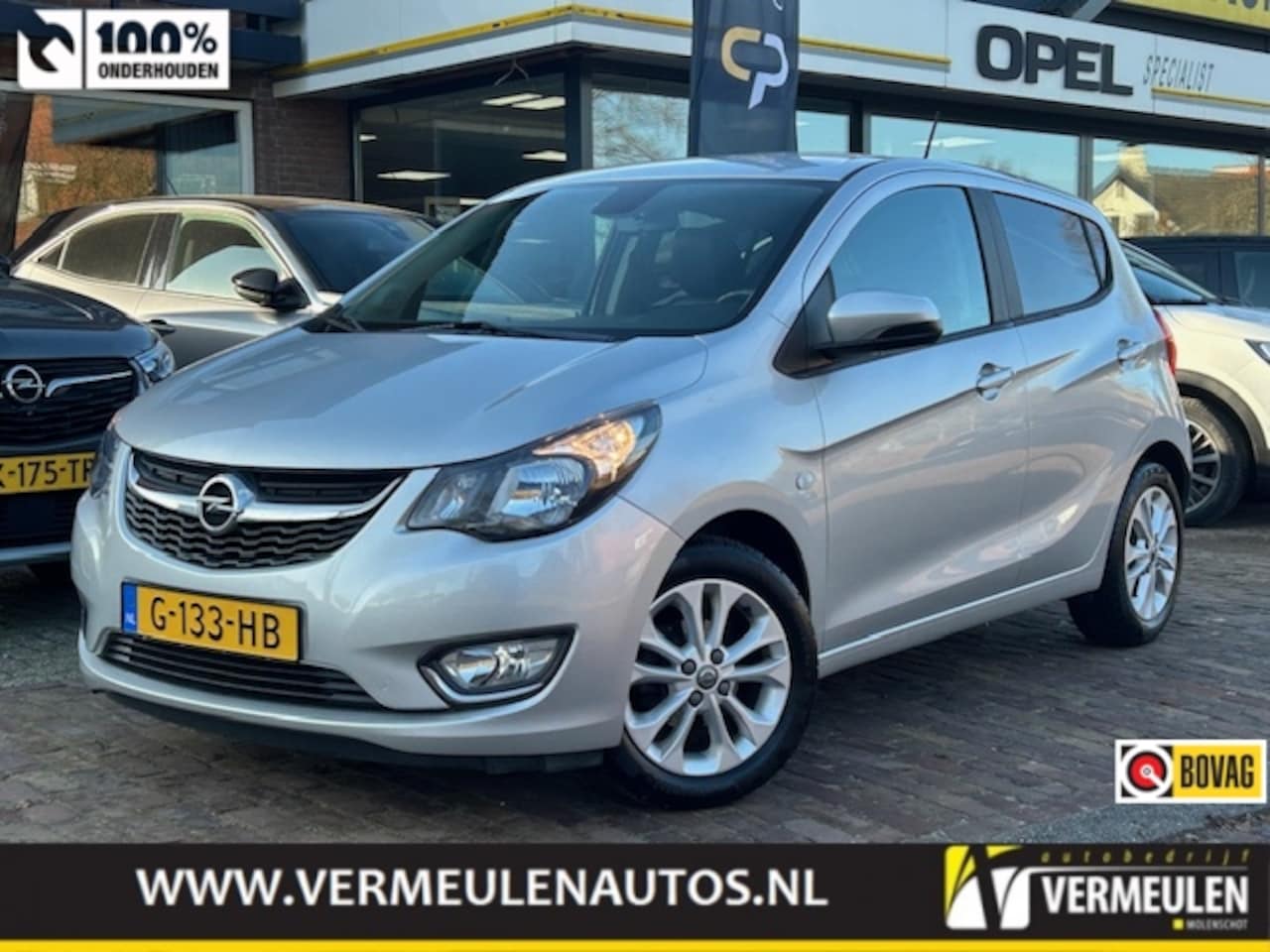 Opel Karl - 1.0 75PK Innovation + 15"/ Navi/ Clima/ Cruise/ Winterpakket/ NL auto - AutoWereld.nl