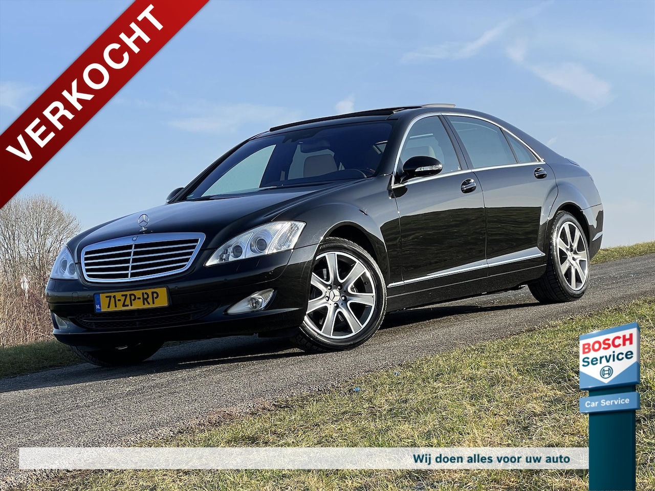 Mercedes-Benz S-klasse - S350 Lang / Pano / Org NL / 2e eigenaar / Massage / Softclose / Leder / Camera / Luchtveri - AutoWereld.nl