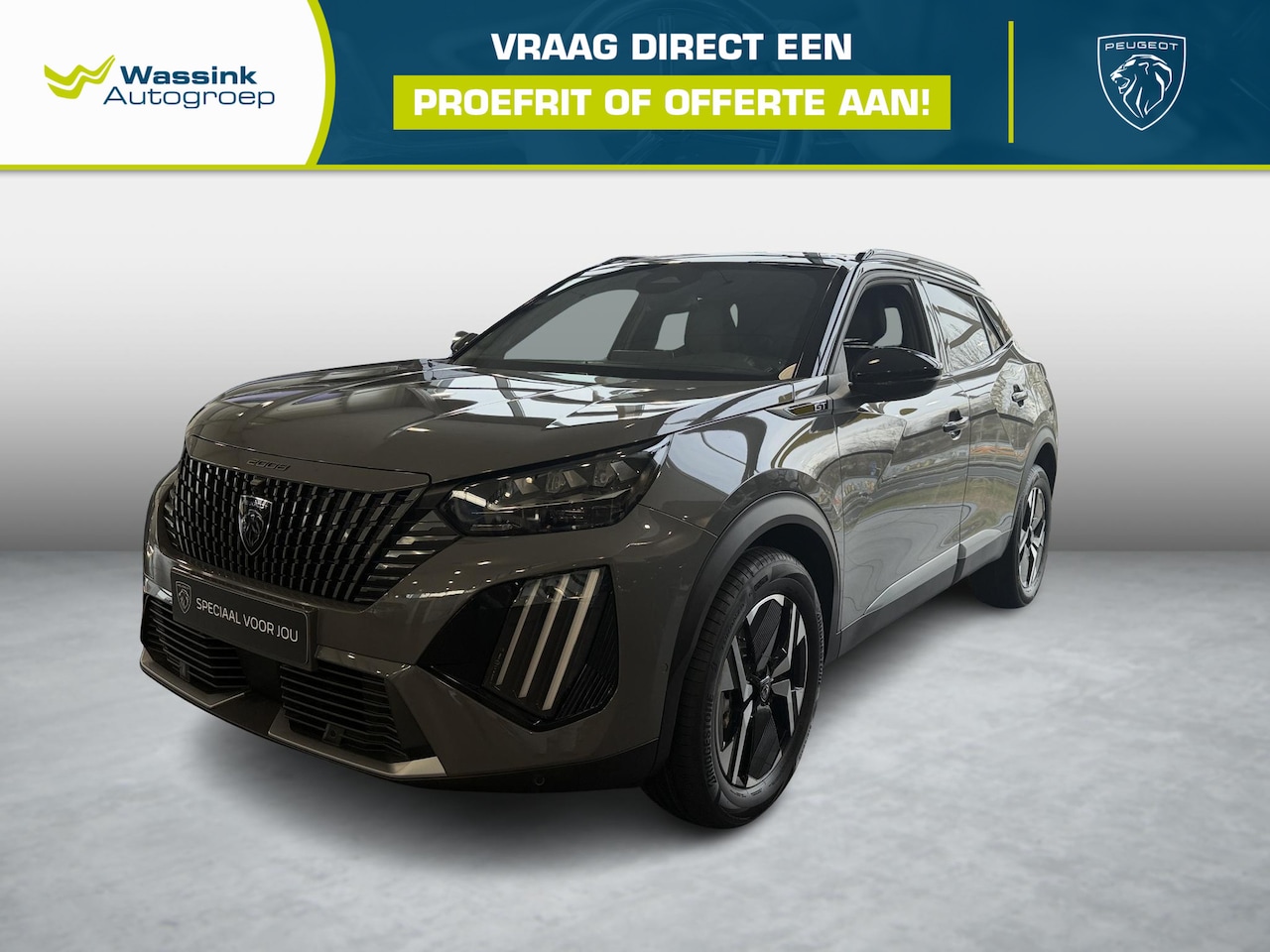 Peugeot 2008 - 1.2 Hybrid 145 GT Automaat | Navigatie | Camera | LED | 360 Camera | Adaptive Cruise Contr - AutoWereld.nl