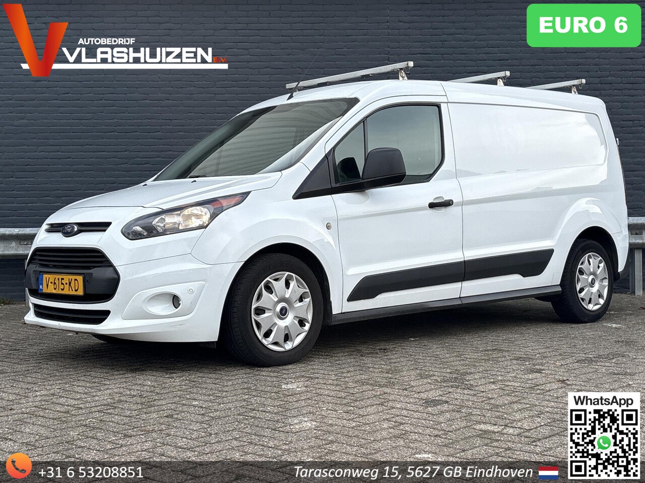 Ford Transit Connect - 1.5 TDCI L2 Trend | € 4.850,- NETTO! | Euro 6 | Airco | Trekhaak | - AutoWereld.nl