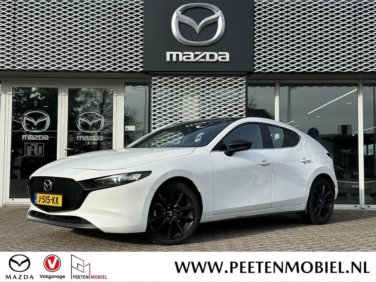 Mazda 3 - 2.0 e-SkyActiv-X M Hybrid 180 | DEALERONDERHOUDEN | 4-SEIZOENSBANDEN | NL AUTO | - AutoWereld.nl