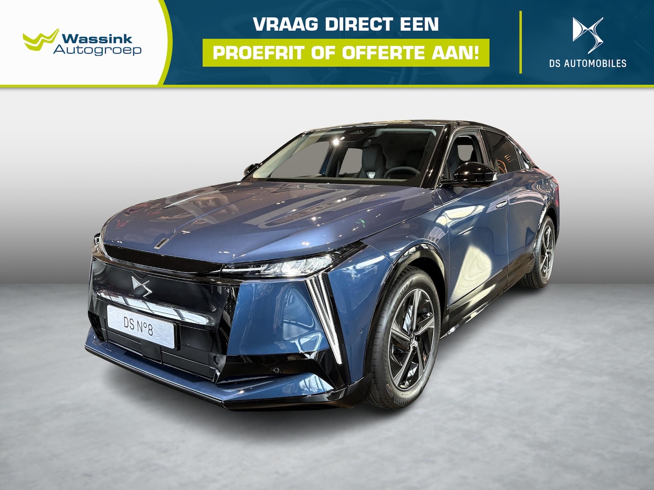 DS No 8 - Pallas 74 kWh | Pack Comfort FWD | Black DS Canvas Interior - AutoWereld.nl