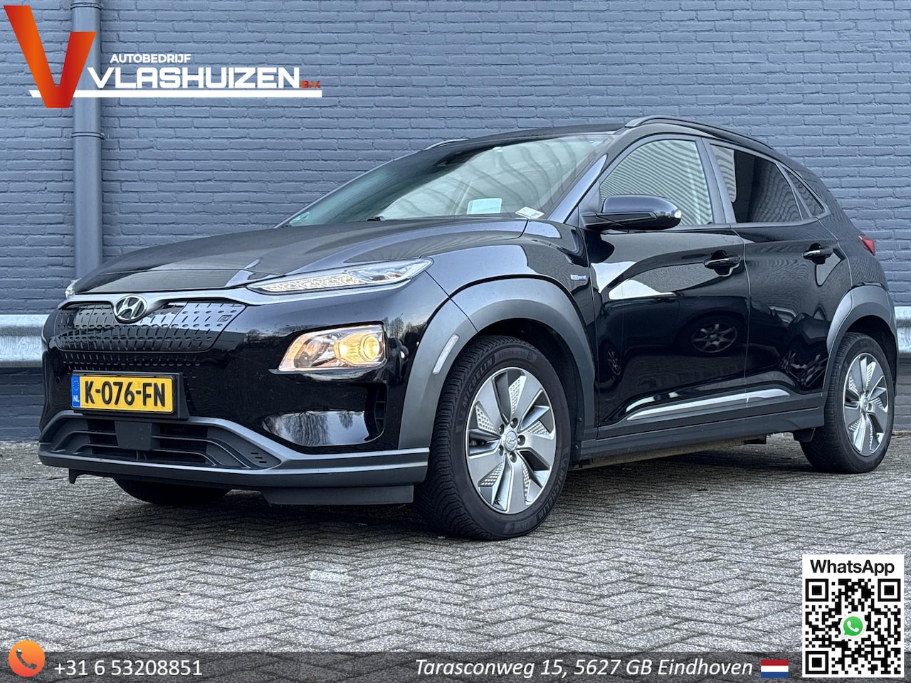 Hyundai Kona Electric - EV Fashion 64 kWh | € 9.900,- NETTO! | Head-up | Climate | Cruise | Navi | Camera | - AutoWereld.nl
