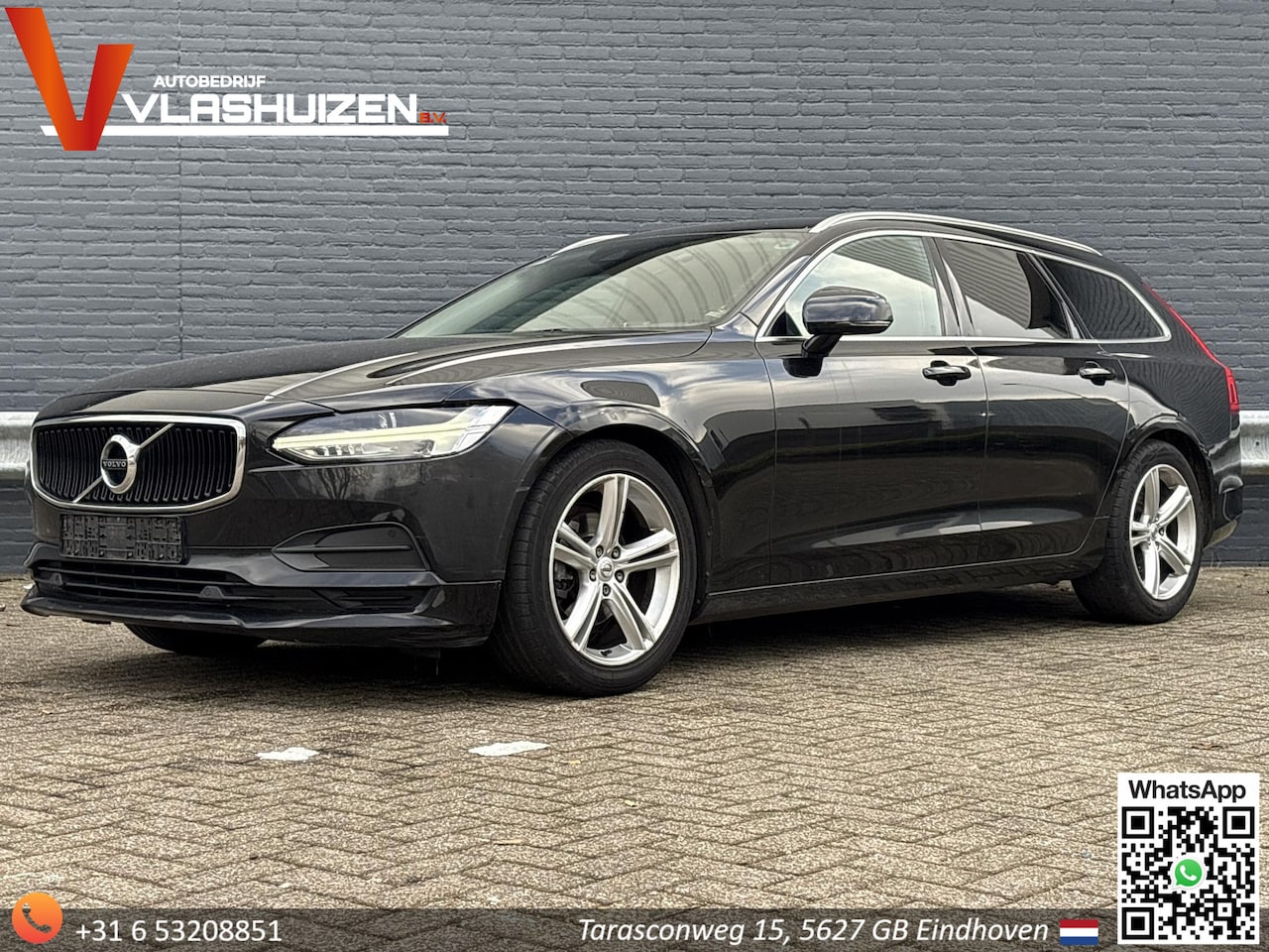 Volvo V90 - 2.0 D4 Momentum Aut. | € 8.900,- NETTO! | Stoelverwarming | Climate | Cruise | Navi | Came - AutoWereld.nl