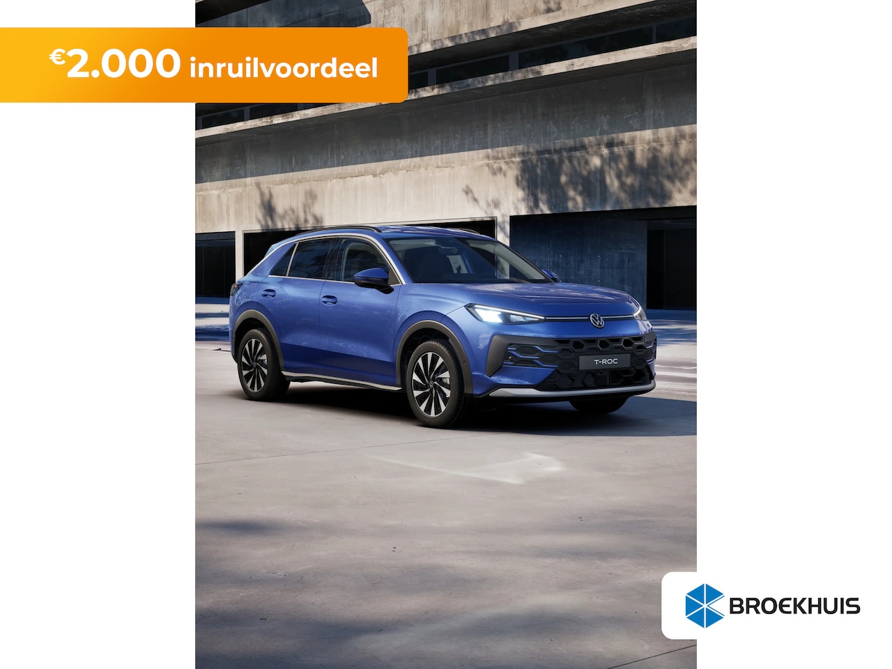 Volkswagen T-Roc - Life First Edition | 'App-Connect' draadloze smartphone integratie | Automatische afstands - AutoWereld.nl
