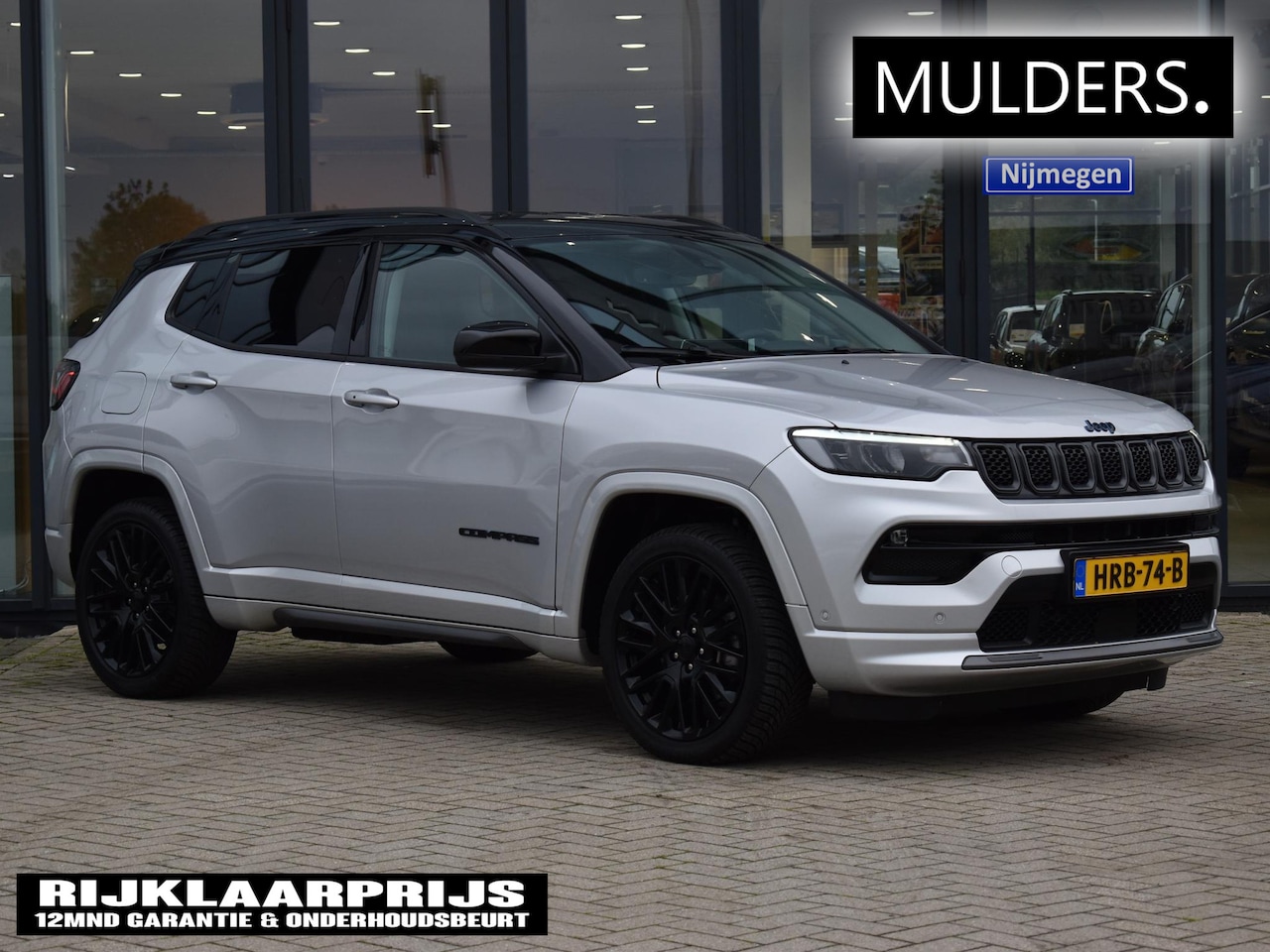 Jeep Compass - 4xe 240 Plug-in Hybrid Electric S NAVI / LEDER / CAMERA - AutoWereld.nl