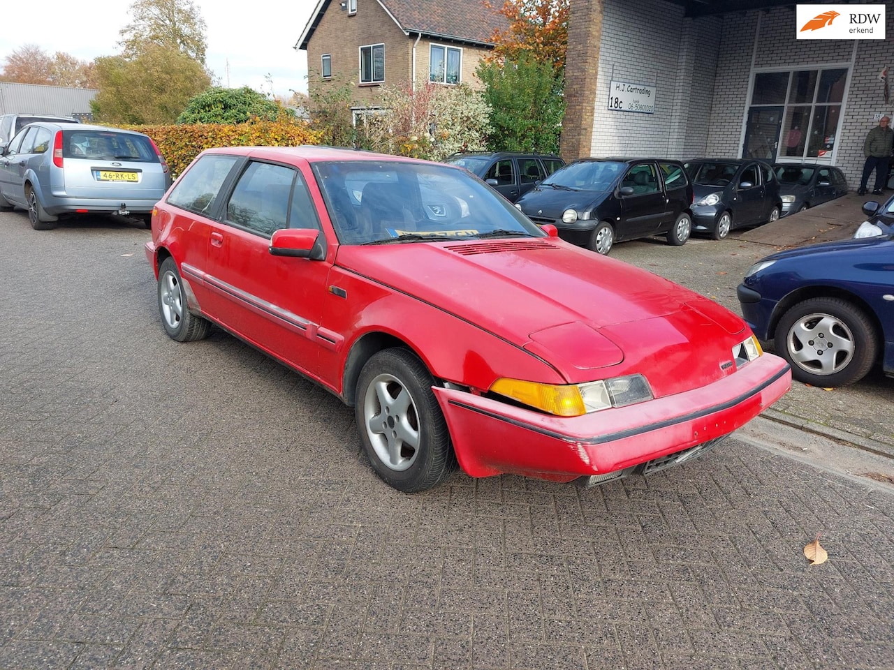 Volvo 480 - 1.7 ES inj. Barnfind Schuurvondst Oltimer - AutoWereld.nl