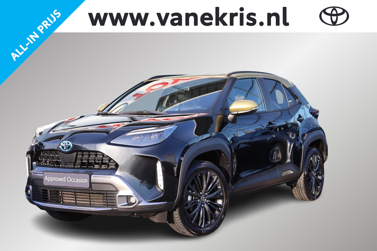 Toyota Yaris Cross - 1.5 Hybrid Adventure 1.5 Hybrid Adventure, Bitone lak, Head Up Display - AutoWereld.nl