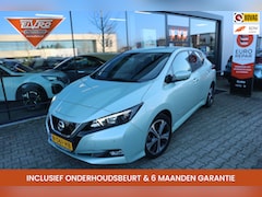 Nissan LEAF - Tekna 40 kWh NAVI CLIMA CRUISE 360CAMERA STOEL/STUURVERW RIJKLAARPRIJS