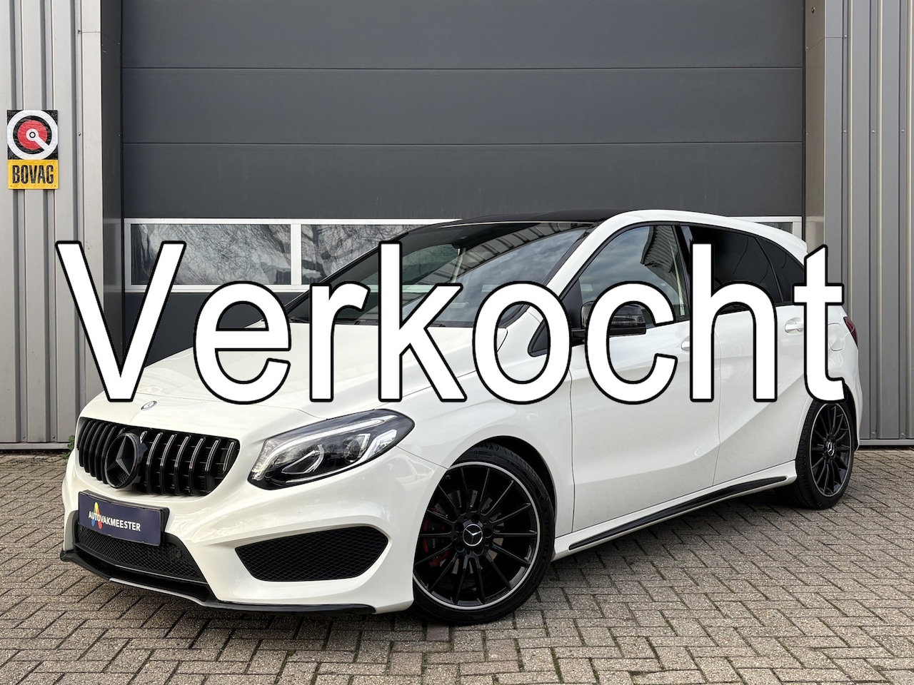 Mercedes-Benz B-klasse - 180 AMG Night Edition Plus Automaat | Navi | Camera | Leder/Alcantara | LED | Cruise | Int - AutoWereld.nl