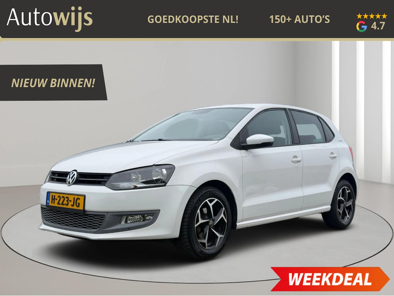 Volkswagen Polo - 1.2 TSI Highline|5-DEU|TEAM|CAMERA|NAVI|LM-VELG - AutoWereld.nl