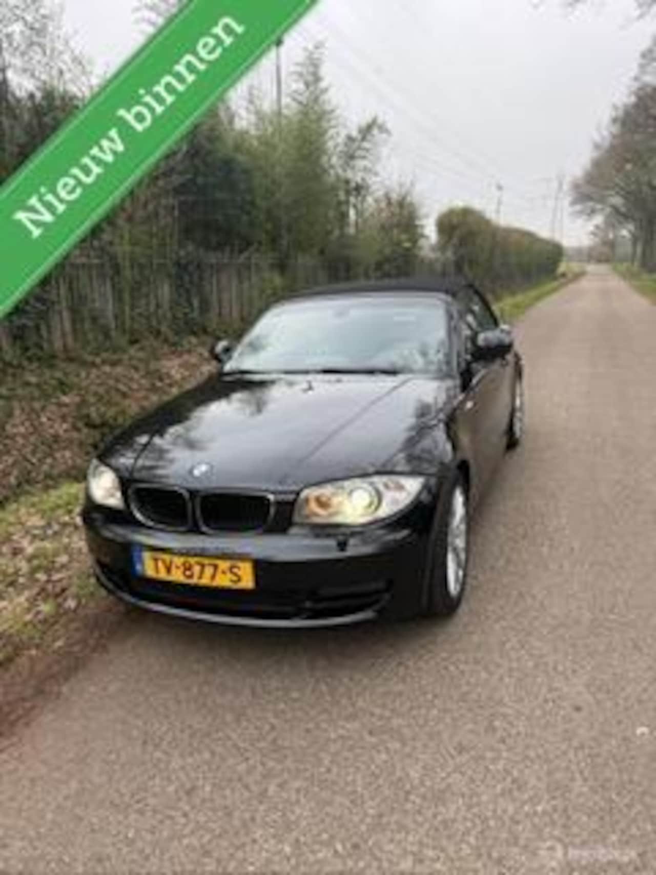 BMW 1-serie Cabrio - 120d/leder/stoelverwarming/enz - AutoWereld.nl