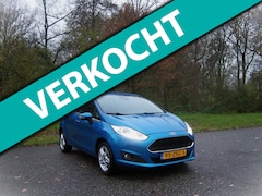Ford Fiesta - 1.0 EcoBoost Titanium . 101 PK . Airco . Cruiscontrol . LMV . Achter spoiler . enz